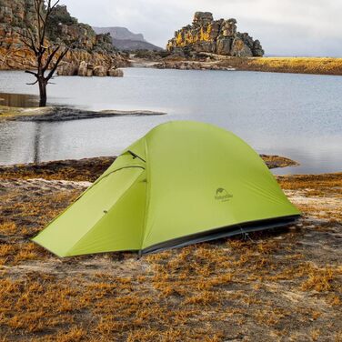 Намет Naturehike Cloud Up 1 - Ultralight, 1-місний, 4-сезонний, зелений (20D Upgrade)