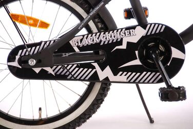 Дитячий велосипед Kubbinga Volare Black Cruiser для хлопчиків, чорний