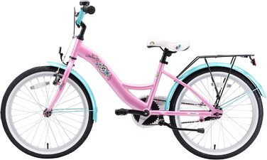 Дитячий велосипед BIKESTAR для дівчат, 20 та 24 дюйми, від 6 і 9 років, легка рама, безпечний, німецька якість