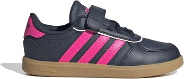 Дитячі кросівки Adidas BREAKNET Sleek - унісекс, розмір 33 EU, кольори Aurora Ink/Lucid Pink/Gum