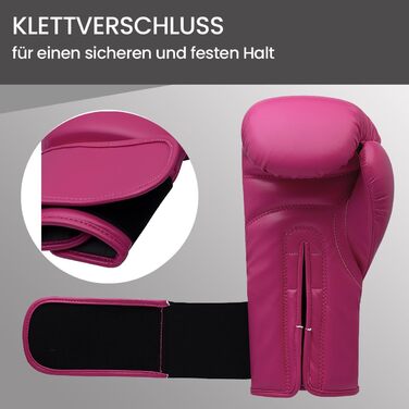 Боксерські рукавички Adidas Speed 50 для дорослих, 10 oz, Маджента/Білий