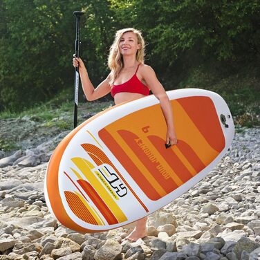 Надувна SUP-дошка Hydro-Force, комплект, різні розміри 2,4–3,8 м, весло, для водних видів спорту