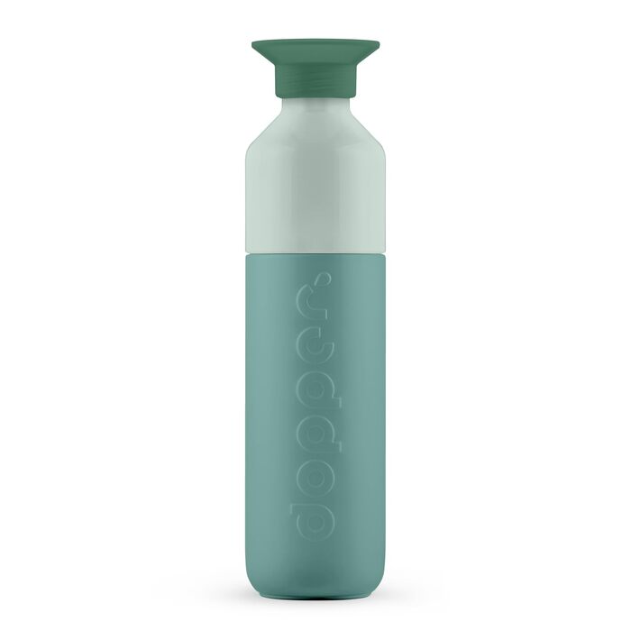 Сталева пляшка для води Dopper із нержавіючої сталі 18/8, герметична, BPA-free, Canopy Green