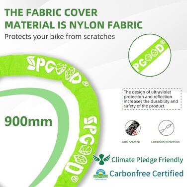 Замок для велосипеда з 3 ключами, антивкрадійний ланцюговий замок 90см, висока безпека, водовідштовхувальний чохол для велосипеда/електросамоката/електровелосипеда/MTB/мотоцикла/вантажного велосипеда 870мм, чорний