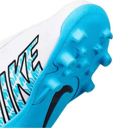 Дитячі кросівки Nike Vapor 15 Club Mg Ps (27 EU) білі, блакитні, рожеві