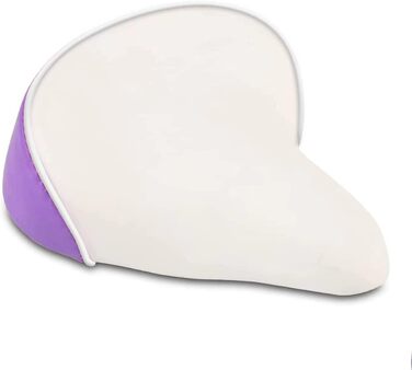 Дитячий велосипедний сідло EIRONA – широкий та комфортний, для дівчаток 12-20 дюймів, MTB та шосе, 22.2 мм підсідельник (фіолетовий)