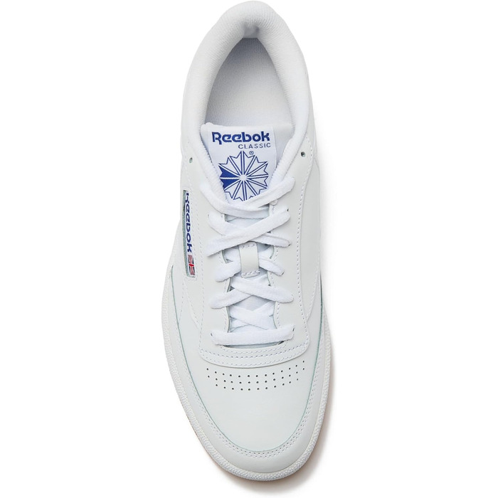 Кросівки Reebok Club C 85 чоловічі білі, Royal Gum (40.5 EU)