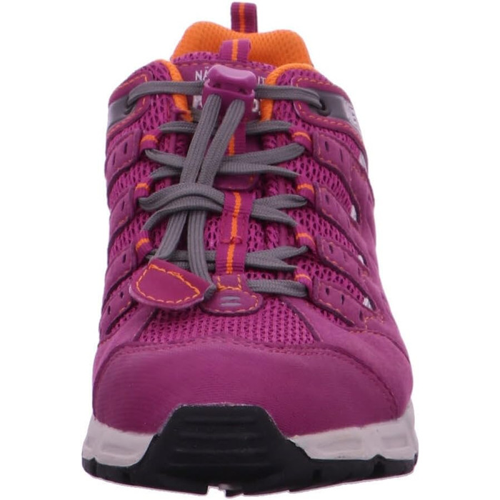 Дитячі трекінгові півчеревики Meindl Snap Junior - унісекс, 33 EU, фіолетовий, фуксія, помаранчевий