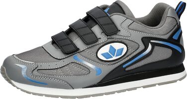 Чоловічі спортивні кросівки LICO Nelson V 120062 для залу (47 EU, антрацит, чорний, синій)