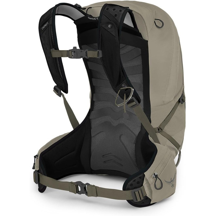 Чоловічий туристичний рюкзак Osprey Talon 22 л з поясом S-M, Sawdust/Earl Grey