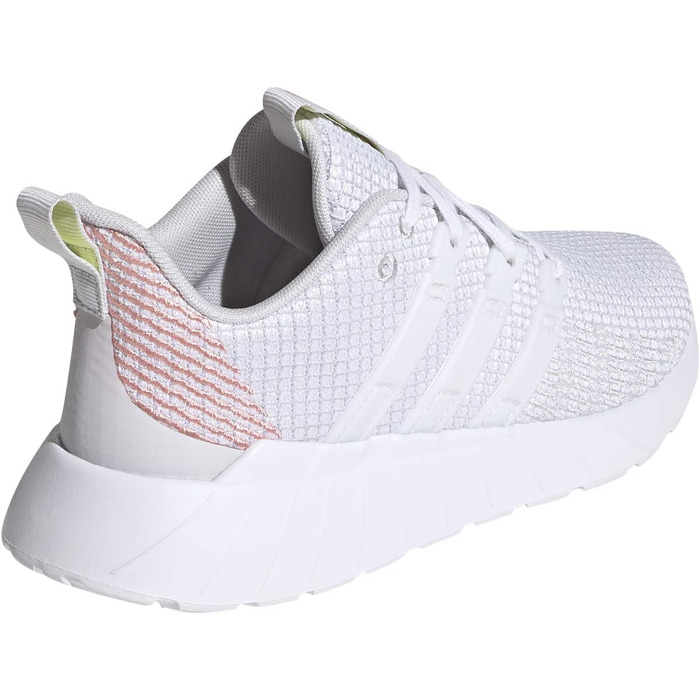 Дитячі кросівки adidas Questar Flow K (31.5 EU, сірий, білий, рожевий)