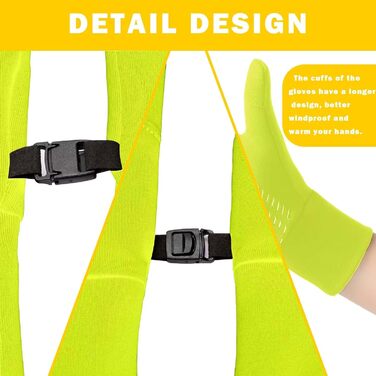 Рукавички для велоспорту з сенсорним екраном, чоловічі, зелені. Нековзкі, вітронепроникні, для велосипеда, бігу, їзди, лиж. Розмір M