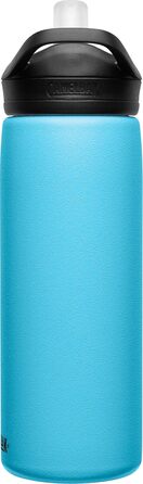 Пляшка для води Camelbak Eddy+ 0,6 л, синя, універсальна, для дорослих та дітей, пластикова, спортивна, багаторазова