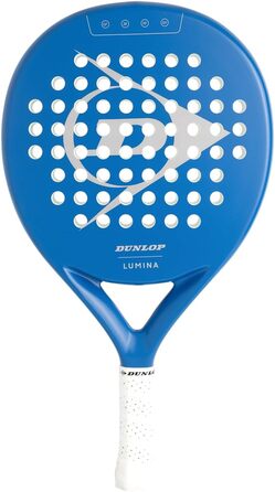 Падeль ракетка Dunlop Lumina - Amazon Exclusive, графітовий фрейм, серцевина Pro Eva, 365г (блакитний)