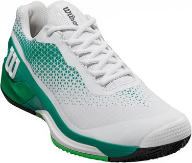 Кросівки для тенісу Wilson Rush Pro 4.0 Clay White/Bosphorus Green 39 1/3 EU