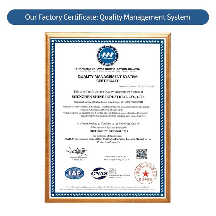 Ваги Vitafit Smart: цифрові персональні ваги з точним вимірюванням BMI та підключенням до додатку, до 182 кг, срібно-чорний колір