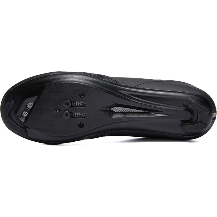 Велотуфлі для чоловіків та жінок: MTB, шосе, сумісні з Peloton та Look ARC Delta. Lock-система Look SPD SPD-SL Delta. Розмір 44 EU, чорний колір