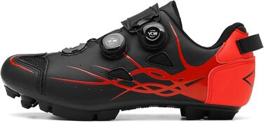 Велосипедні шкарпетки для чоловіків та жінок, велотуфлі MTB, шосейні велотуфлі, сумісні з SPD, 2 болти, з клітами, для їзди на велосипеді, розмір 36 EU