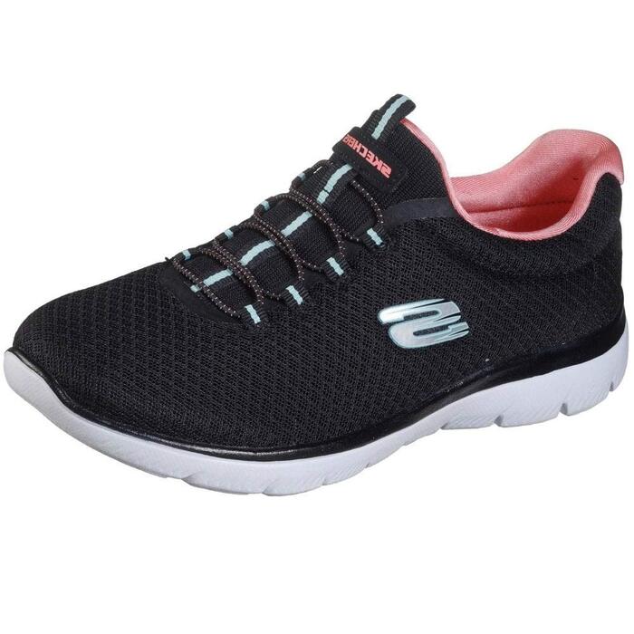 Кросівки жіночі Skechers Summits білі сріблясті, 36 EU