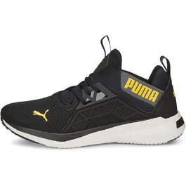 Кросівки Puma Softride Enzo NXT для чоловіків, чорно-сонячний струмінь, 42 EU