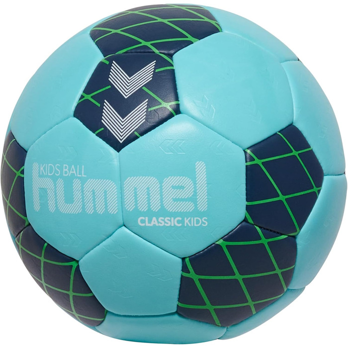 Дитячий гандбольний м'яч Hummel HMLCLASSIC Kids HB (Світло-блакитний/Морський/Зелений)