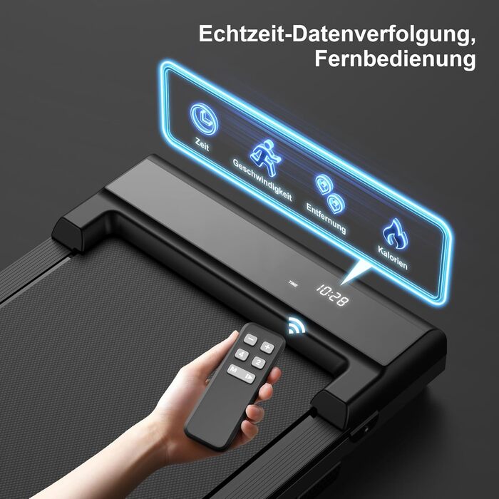 Walking Pad: Тредміл-стіл для дому та офісу. Компактний, тихий, портативний біговий тренажер. Швидкість 1-6 км/год.