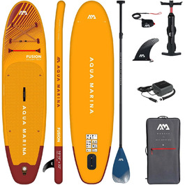 Надувний SUP-борд Aqua Marina Fusion: комплект з веслом Carbon (330x81x15 см)