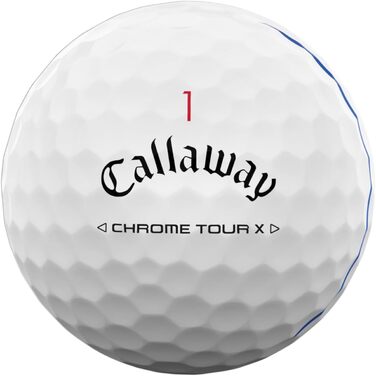 Гольф м'ячі Callaway Chrome Tour X, для гольфу, преміум-класу