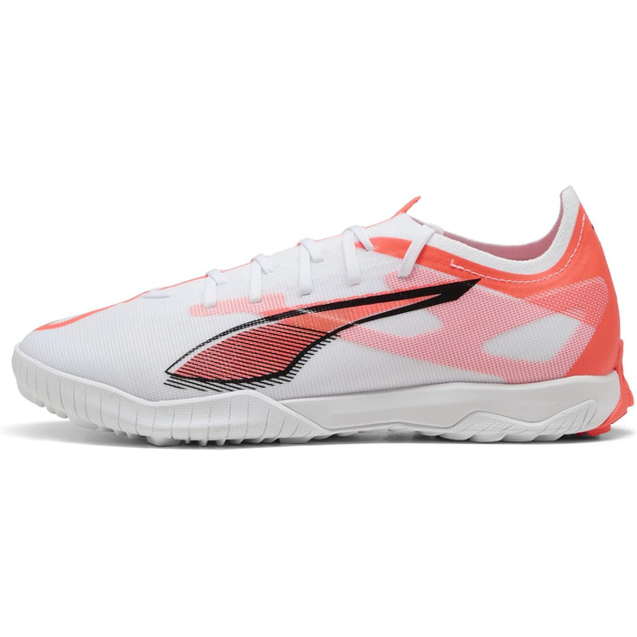 Кросівки футбольні PUMA Ultra 5 Match TT (45 EU, білий/чорний/червоний)