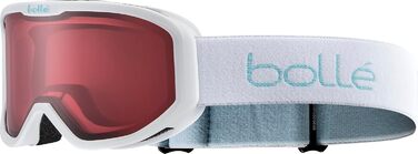 Дитяча лижна маска Bollé INUK White Matte, лінзи Vermillon Kat 2, розмір XS, унісекс