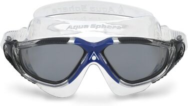 Плавальні окуляри Aquasphere Kayenne для дорослих, триатлон, відкрита вода, з UV-захистом, силіконовий ущільнювач, панорамний огляд 180°, антифог, унісекс