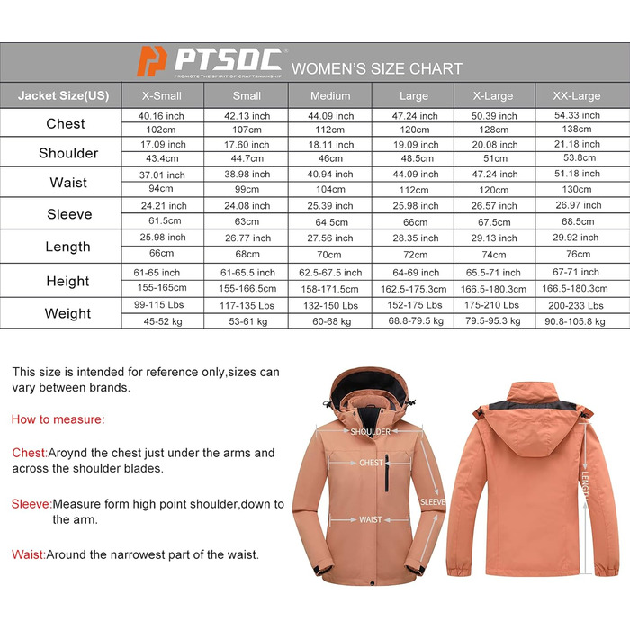 Жіноча 3-в-1 сноуборд куртка Mountain: водонепроникна, вітронепроникна, тепла, для гірськолижного спорту та походів, рожева
