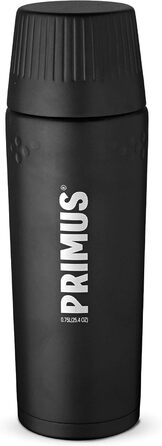 Термос Relags Primus Trailbreak, чорний, 0.75 л – туристичний металевий термочашка