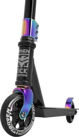 Скутер RAVEN для трюків та стрибків: 100 мм колеса, підшипники ABEC-9, алюмінієві диски | для дітей та дорослих