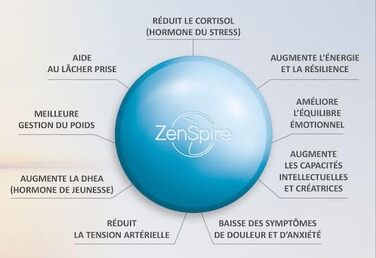 Набір для акупунктури Zen-Paket: біомат Climsom Zen + дихальний тренажер Zenspire V2 Coach для серцевої когерентності