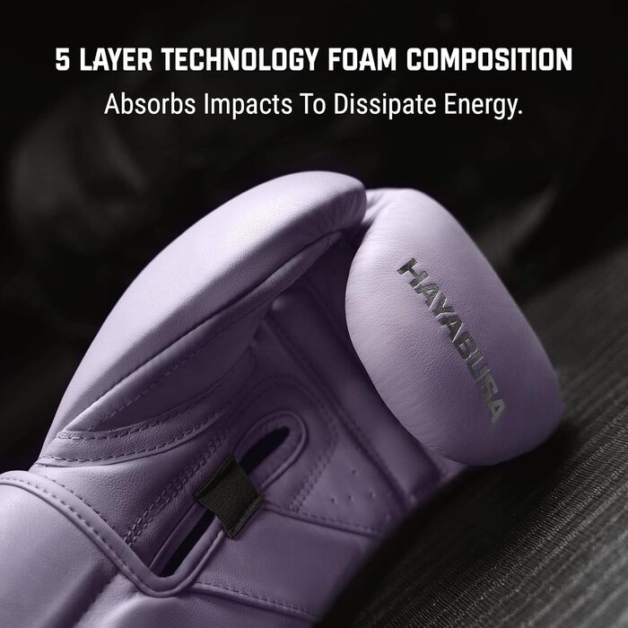 Боксерські рукавички Hayabusa T3 Kanpeki 12oz, бузкові