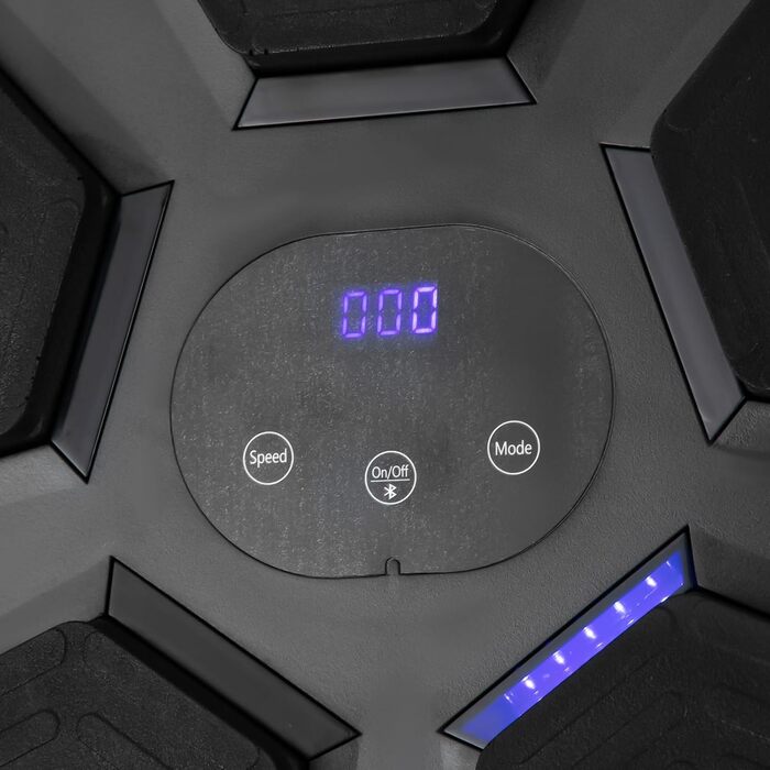 Електронна музична боксерська машина ACROSSPART з Bluetooth, настінна, для дорослих, регульована швидкість