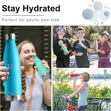 Термопляшка HoneyHolly 750 мл з нержавіючої сталі - спортивна, BPA-Free, для фітнесу, вело, з вуглекислим газом, темно-фіолетова