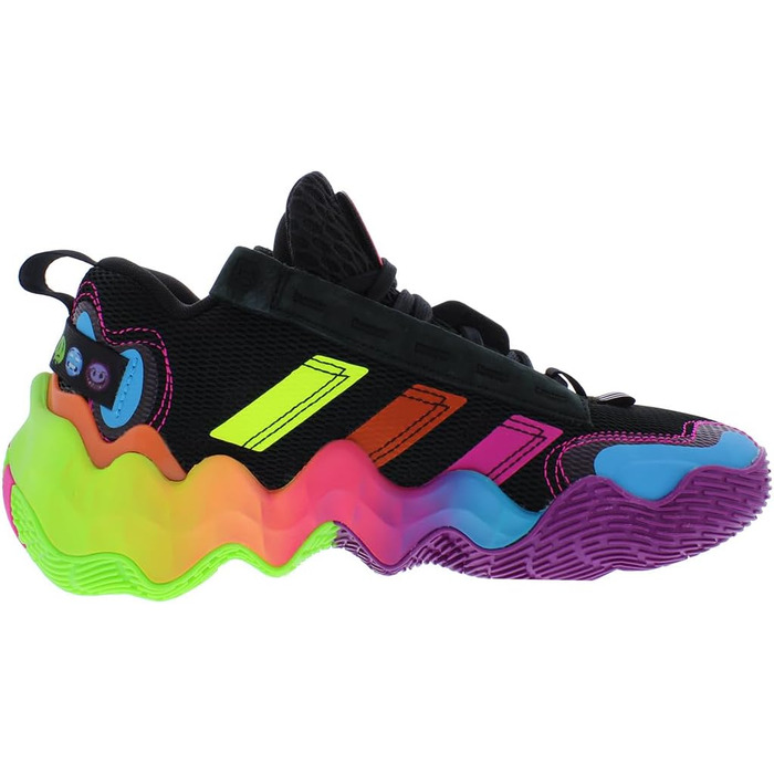 Кросівки баскетбольні Adidas Damen Exhibition Mid (40 2/3 EU, Cblack Actpir Tmsogr)