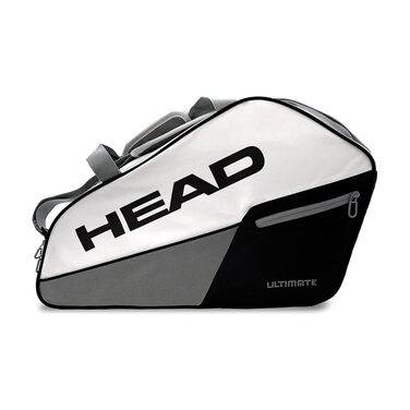 Сумка для падел HEAD Core Ultimate White/Grey - професійна, містка, для ракет та аксесуарів