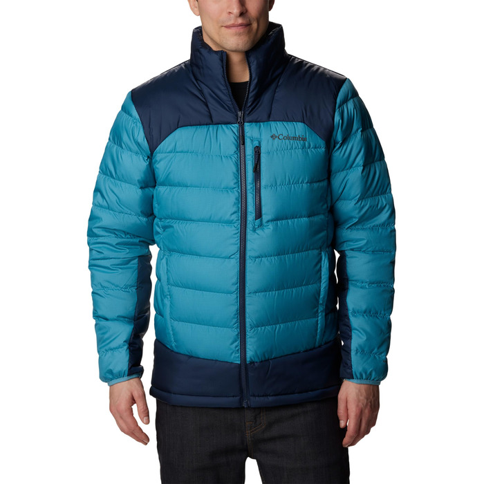 Чоловіча пуховика Columbia Autumn Park (розмір L, колір Collegiate Navy) — тепла зимова куртка