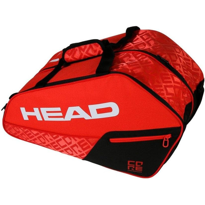 Сумка для ракетки Padel Head Core Combi (Червоно-Чорна, Універсальний розмір)