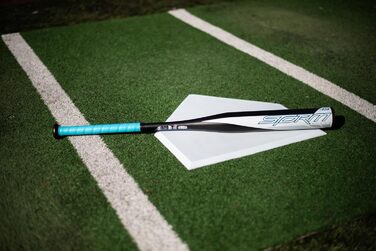 Бейсбольна бита Rawlings Storm Fastpitch для софтболу, 30 дюймів (76 см), алюміній, чорний/білий/Electric Blue