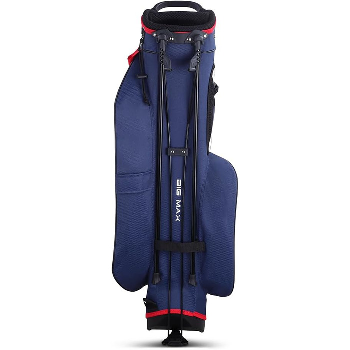 Сумка для гольфу Big Max Dri Lite Seven 2024 сіро-чорна - сумка для гольфу з водонепроникним покриттям