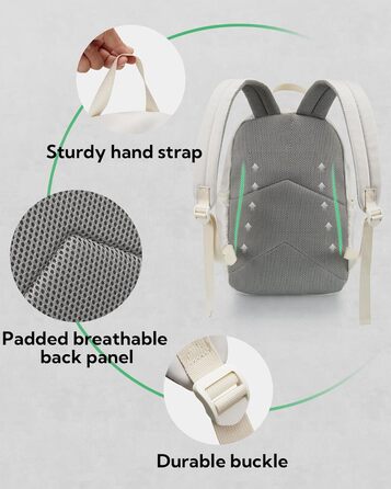 WATERFLY міський рюкзак 20 л з відділенням для ноутбука, легкий шкільний рюкзак для чоловіків і жінок, для роботи, спорту, подорожей, трекінгу, міський рюкзак