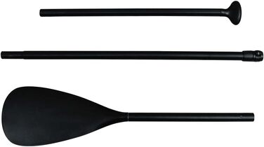 Надувна SUP-дошка vidaXL 360x81x10 см з веслом і сумкою, зелено-біла, комплект для серфінгу та падлбордингу