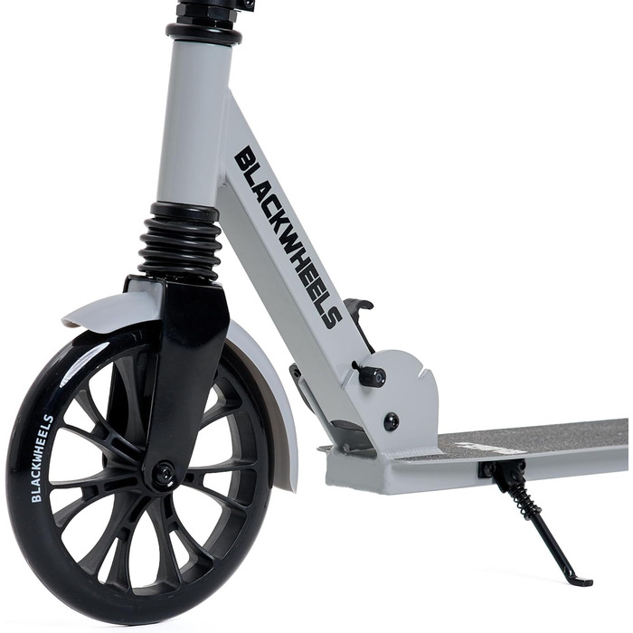 Самокат міський BLACKWHEELS Zoom City-Scooter 200мм, алюмінієвий, складний, з амортизатором, регульований кермо, бежевий