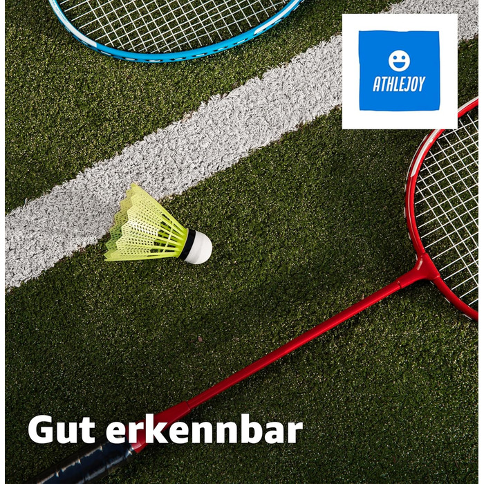 М'ячі для бадмінтону - тренувальні та змагальні - 12 шт.