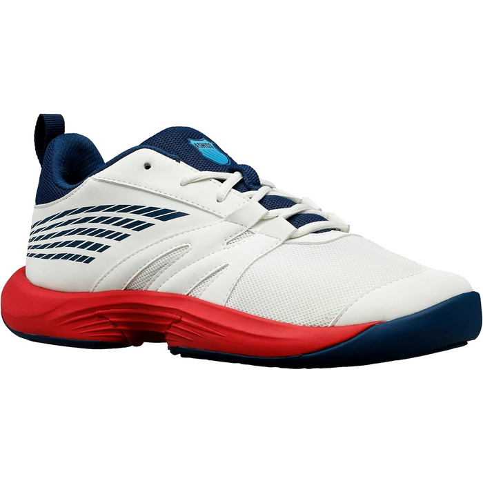 Тенісні кросівки K-Swiss Speedtrac для дівчаток, 38 EU, Blanc De Blanc Blue Opal Lollipop