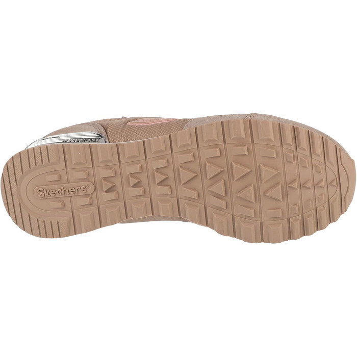 Кросівки Skechers OG 85-Goldn Gurl Natural Suede Mesh Nylon Coral Trim, розмір 42 EU